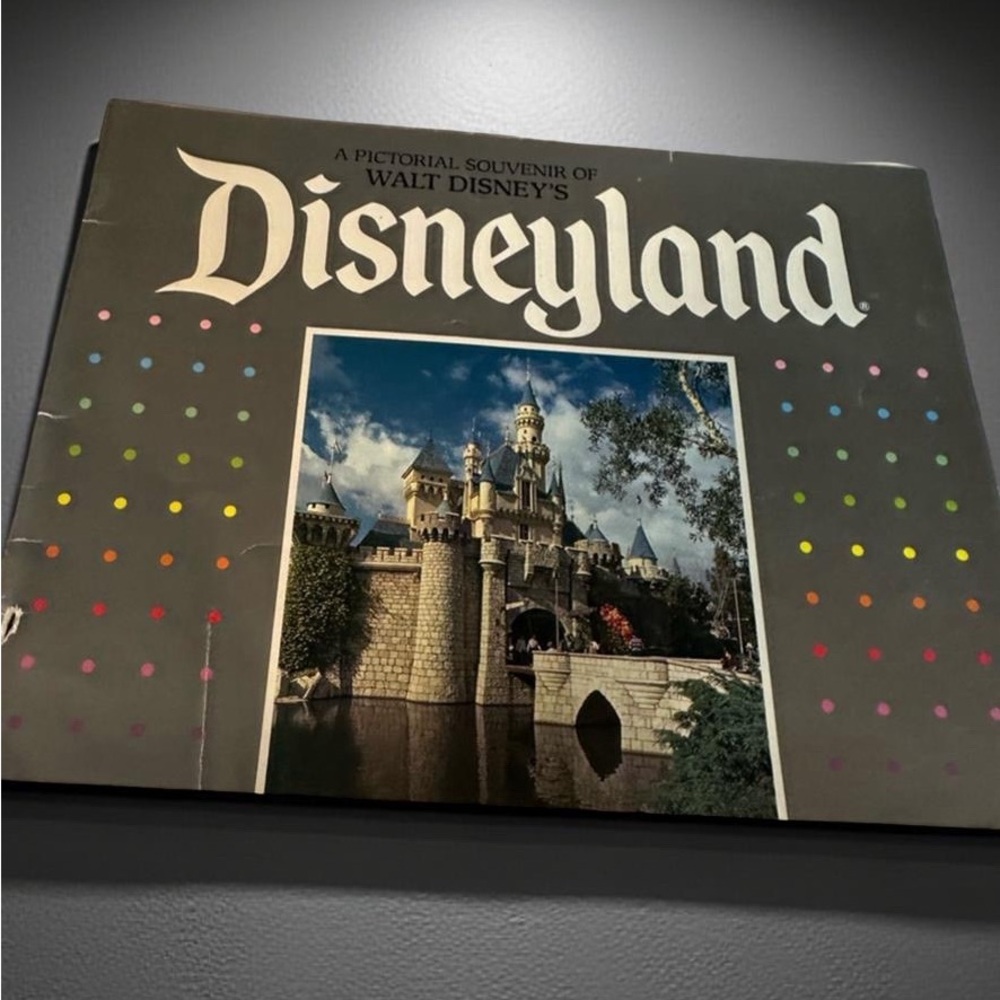 Vintage Disneyland Pictorial Souvenir Booklet - Gray